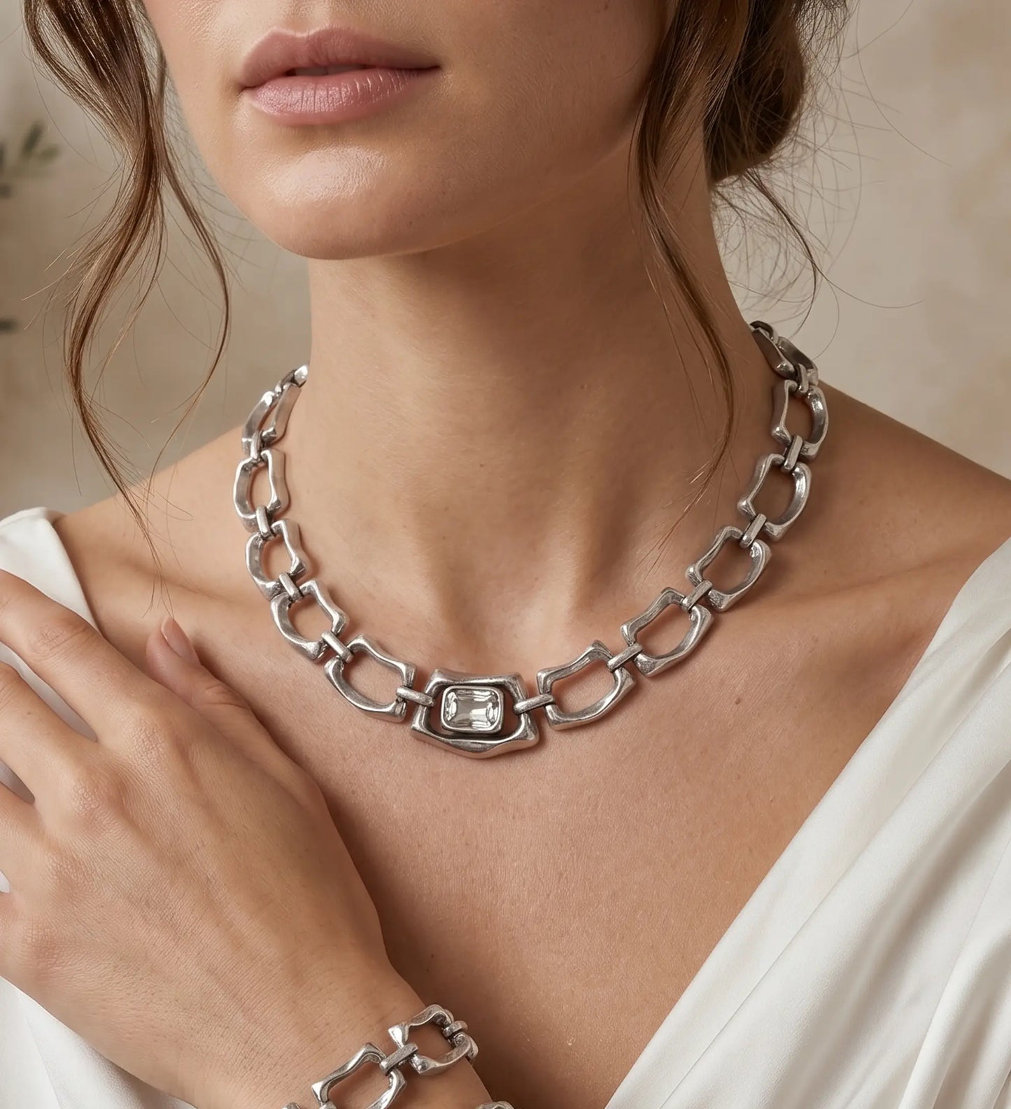 Antik Roma Crystal Kolye