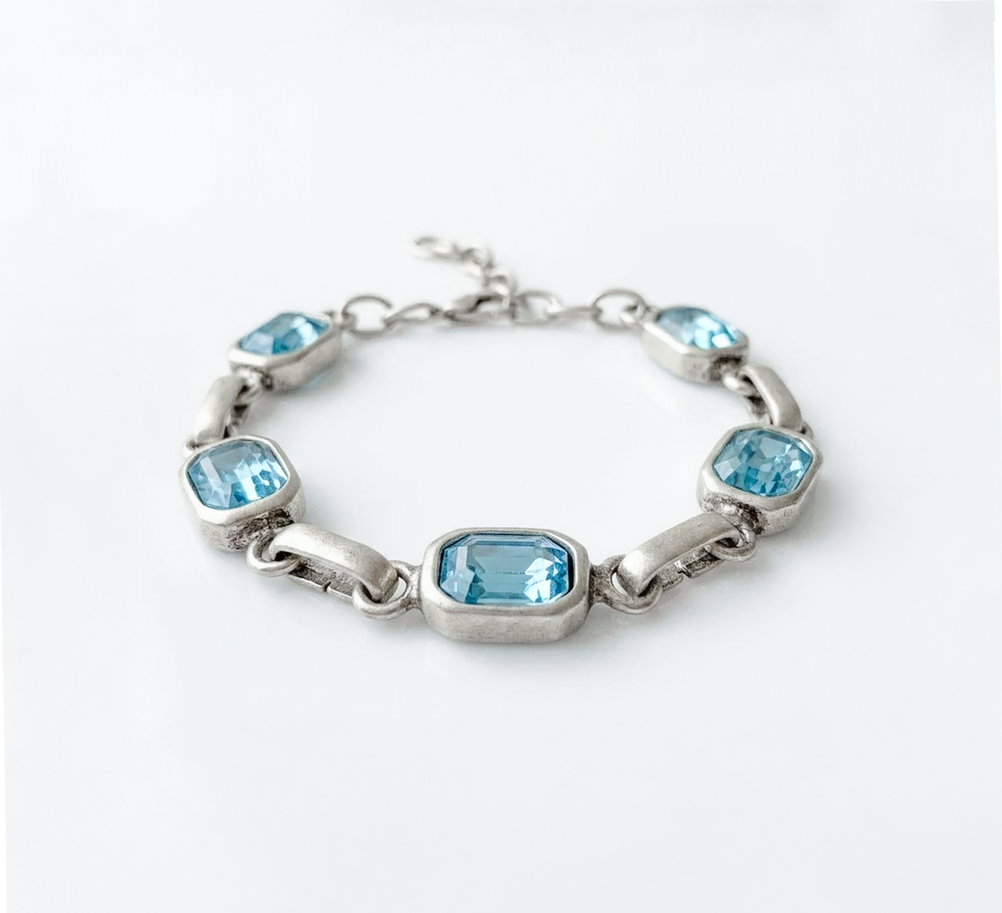 Senna Crystal Aqua Bileklik