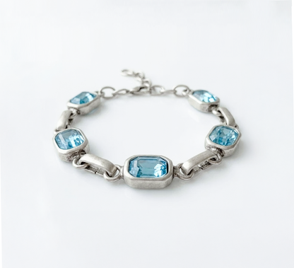 Senna Crystal Aqua Bileklik