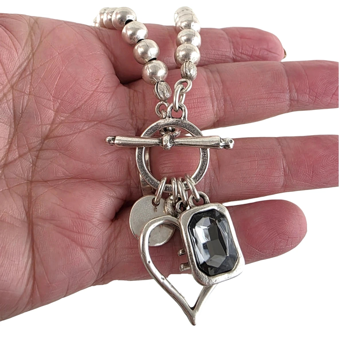 Lovely Antik Silver Kolye