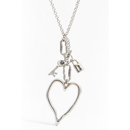 Heart&Locked Antik Kolye Artisan By Ali