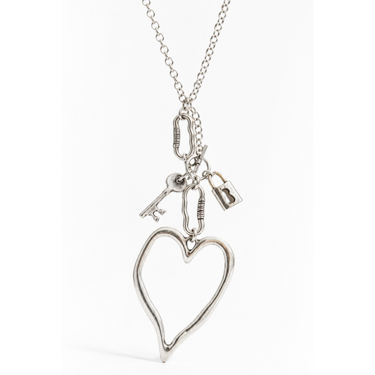Heart&Locked Antik Kolye Artisan By Ali