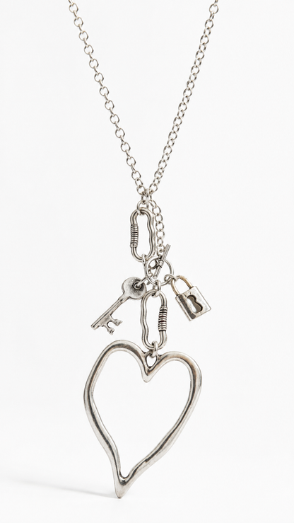 Heart&Locked Antik Kolye Artisan By Ali